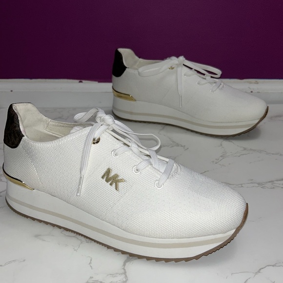 Michael Kors Monique Knit Trainer Sneakers - Picture 10 of 10